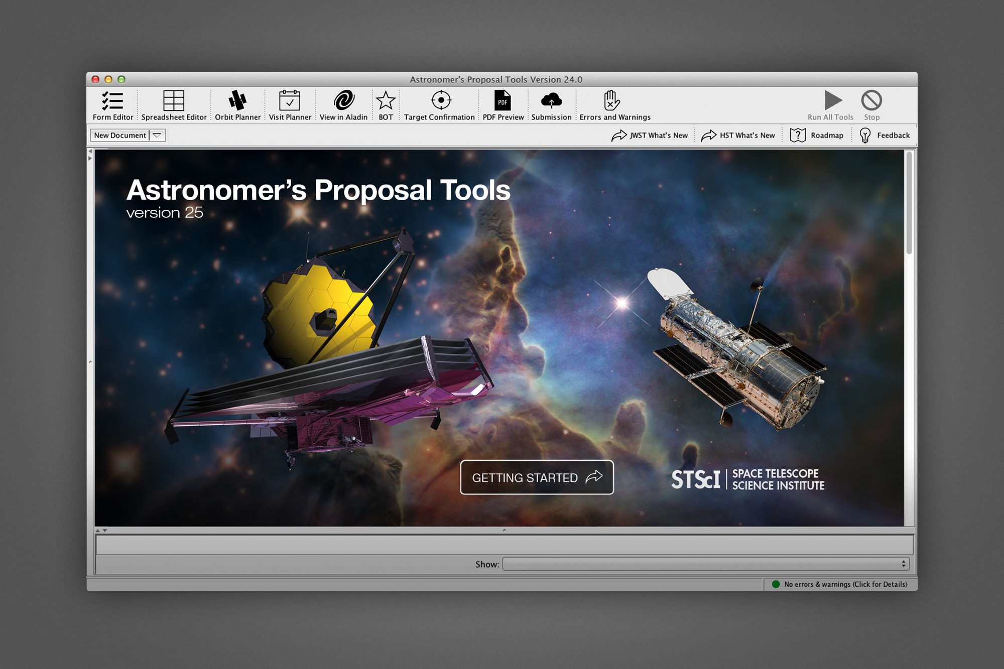 Icon design for Astronomer Proposal Tools software application. 