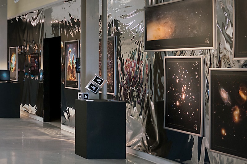 Exhibit production design at ArtScape in Baltimore, 2016. Link opens larger image in modal window.
