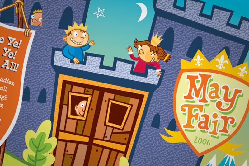 Brand identity design for Port Discovery Children's Museum in Baltimore. Link opens larger image in modal window.